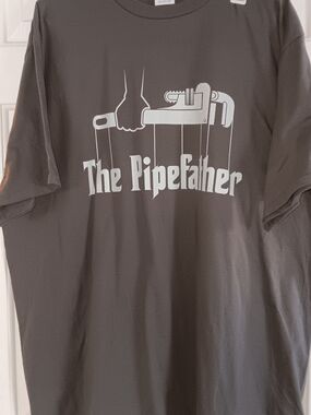 The PipeFather Graphic T-Shirt - Black